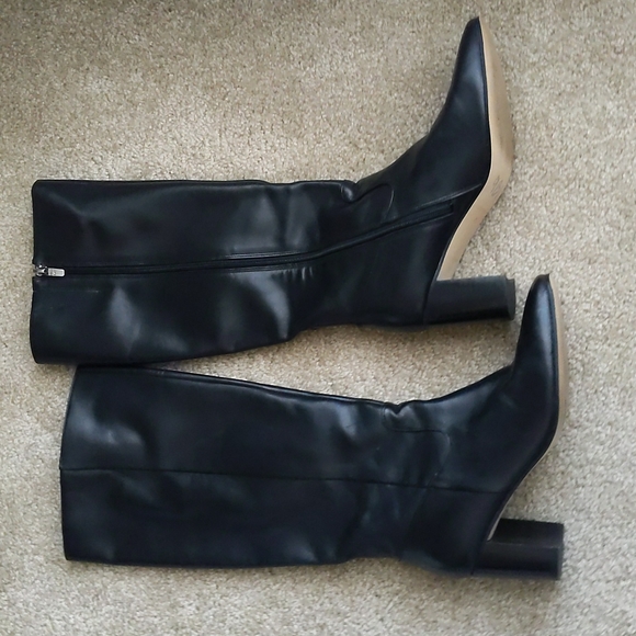 Marc Fisher Shoes - Mark Fisher black leather boots 8
